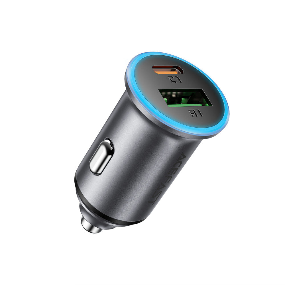 Автомобильное зарядное устройство для Acefast B15, 65 Вт, USB-A, USB-C