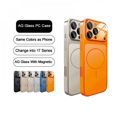 AG Glass Case With MagSafe — iPhone 15 Pro Max — Titanium