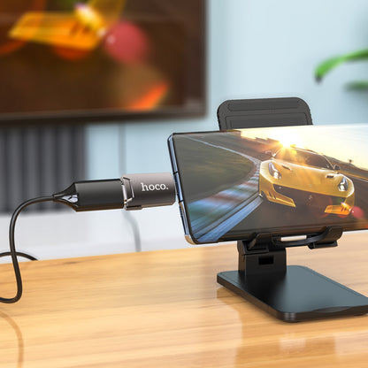 Adapter USB C To HDTV Hoco UA19 – Metal Gray