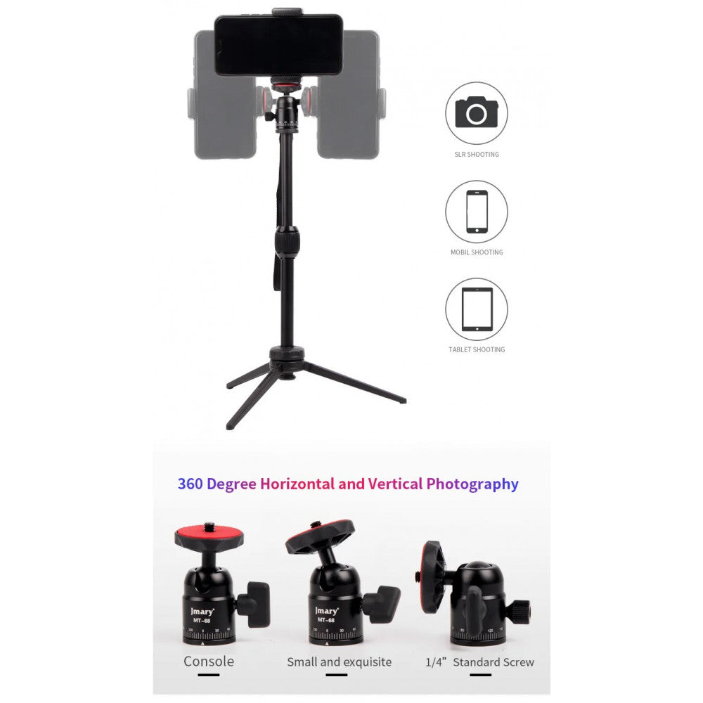 Monopod Tripod (0.39m) — Jmary MT-68