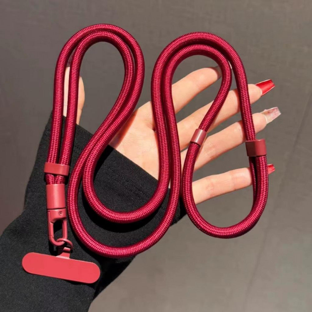 Шнурок на шею «Fat» — Blue