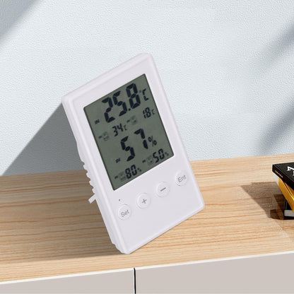 Digital Clock with Thermometer and Hygrometer Digital Alarm