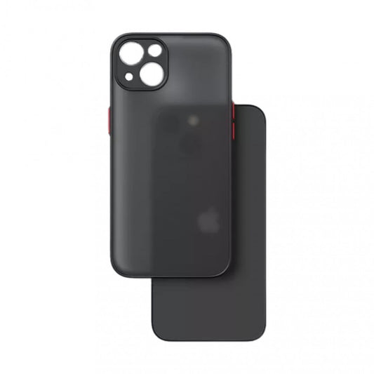 Накладка Чехлы Matte TPU Plastic Case  —  iPhone 11 — Black