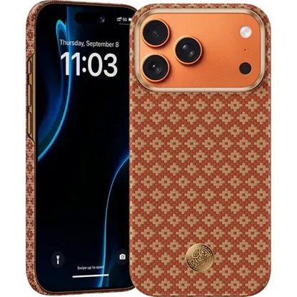 Накладка Чехлы Benks ArmorAir ArmorGrid Fortune Orange kevlar case — iPhone 17 Pro Max