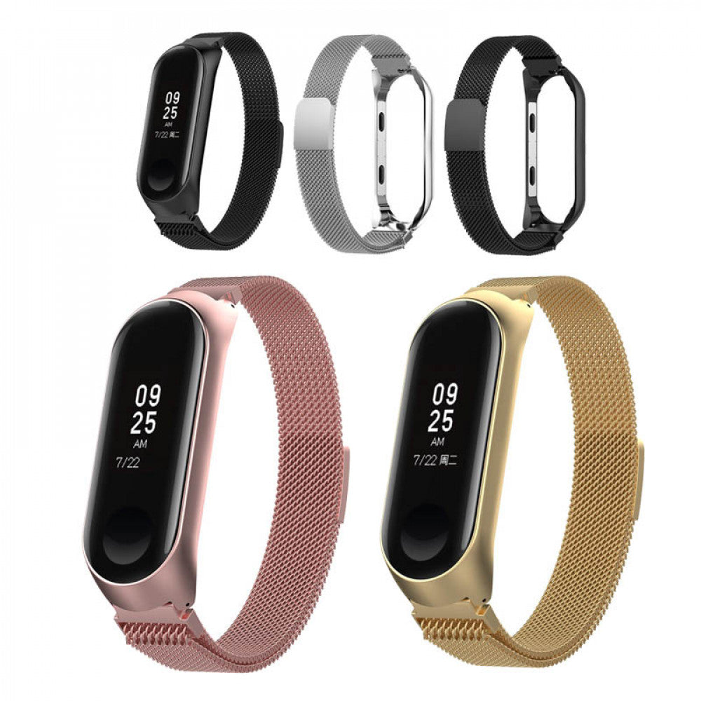 Reminets Milanese Loop Xiaomi Mi Band 5 6 – Gold