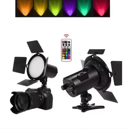 LED Spotlight JSL-216 | 16x15 cm | 128 Lights | 2700K-6500K | Remote