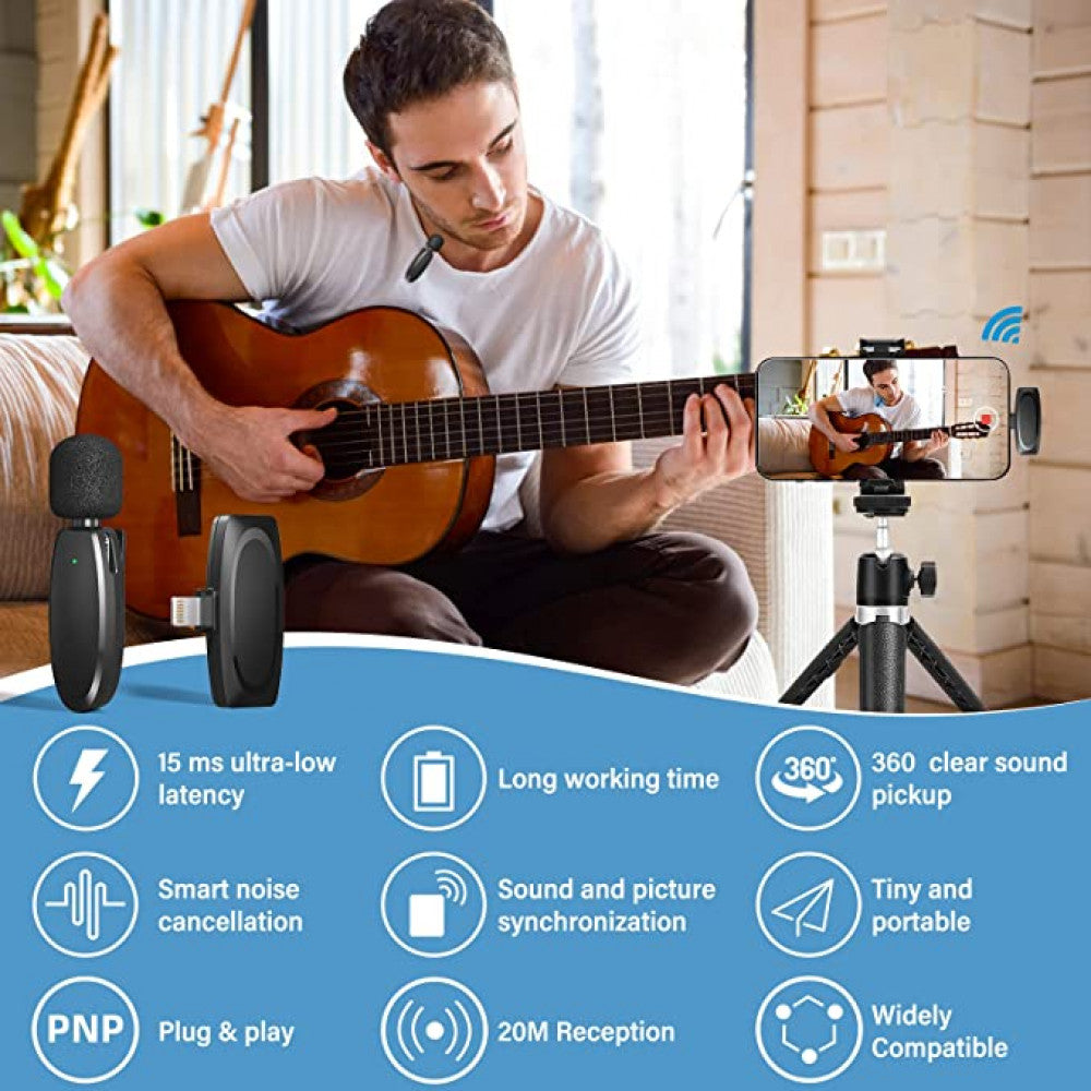 Wireless Microphone for Lightning Phone - Veron M18-L