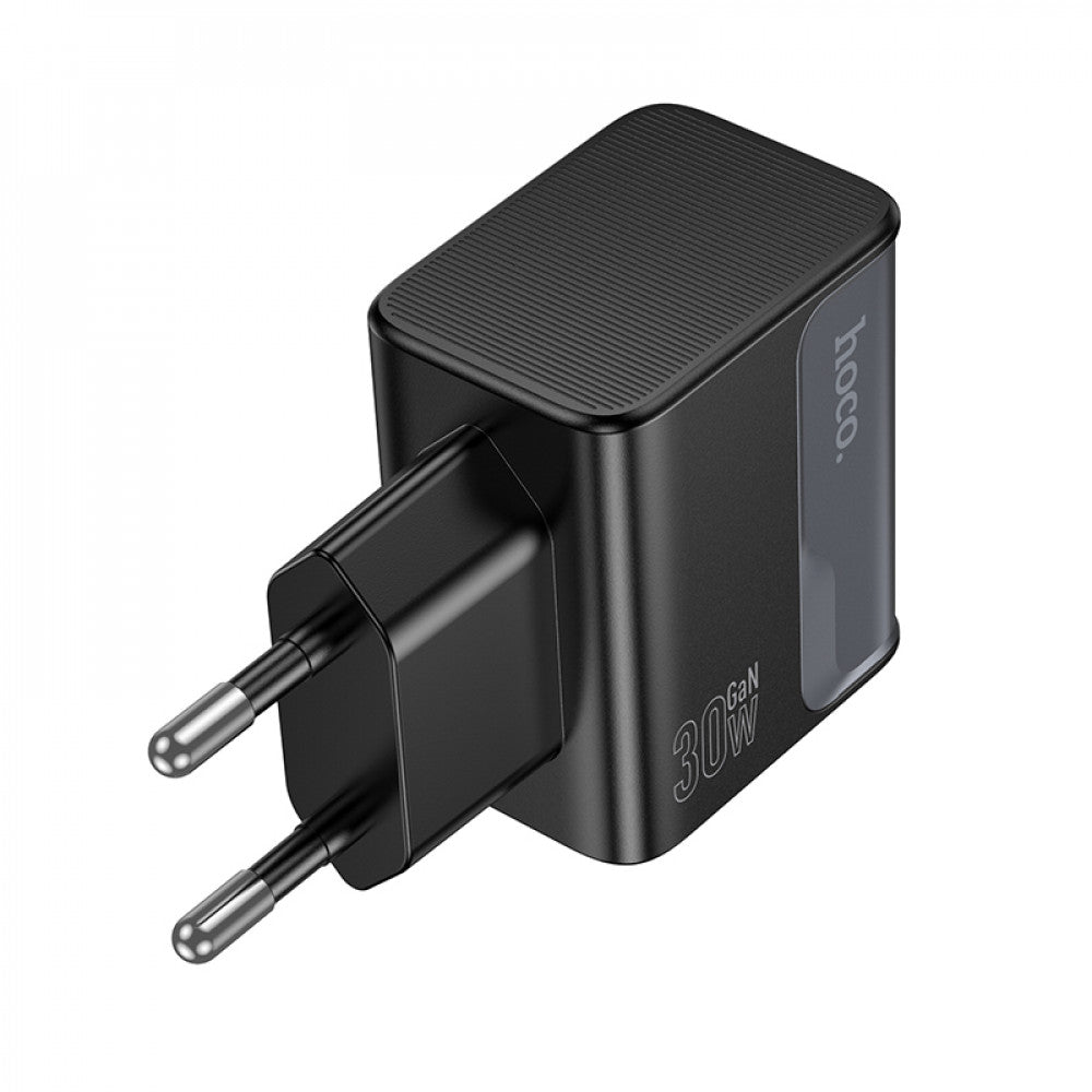 Home Charger | 30W | PD | QC3.0 — Hoco CS73A — Black