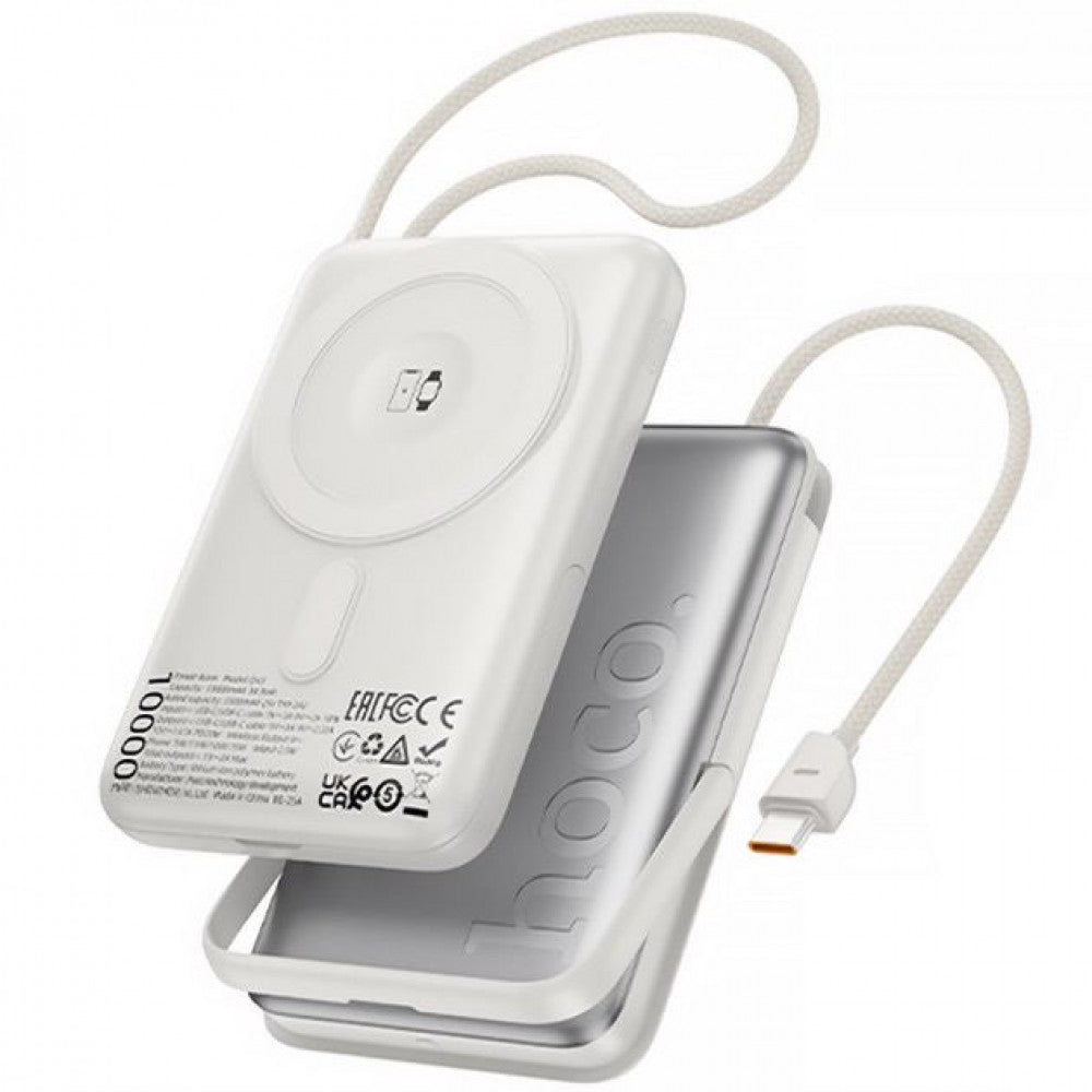Power Bank 10000 mAh — Hoco Q43 — Silver