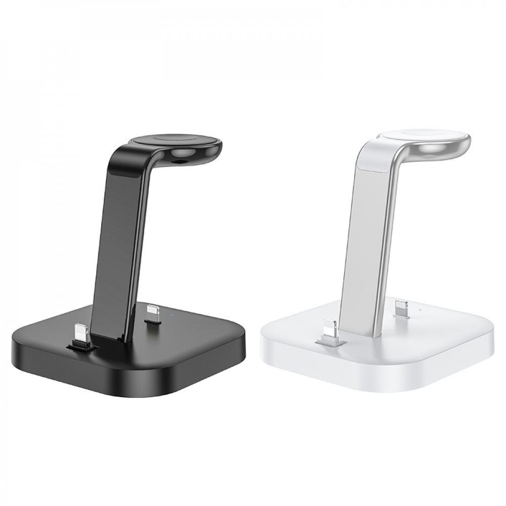 Wireless Charger 3 in 1 Hoco CW43 – black