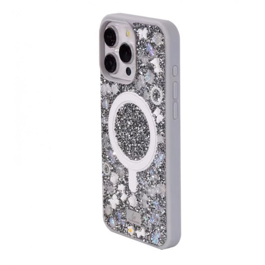 Накладка Чехлы Bling World Bobi Case With MagSafe — iPhone 17 Pro — Silver