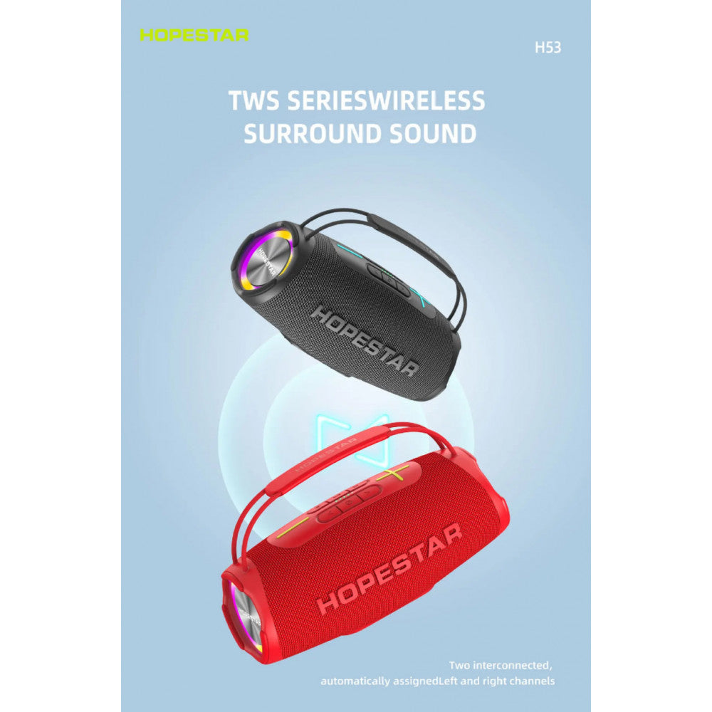 Портативна колонка Hopestar H53 — Black
