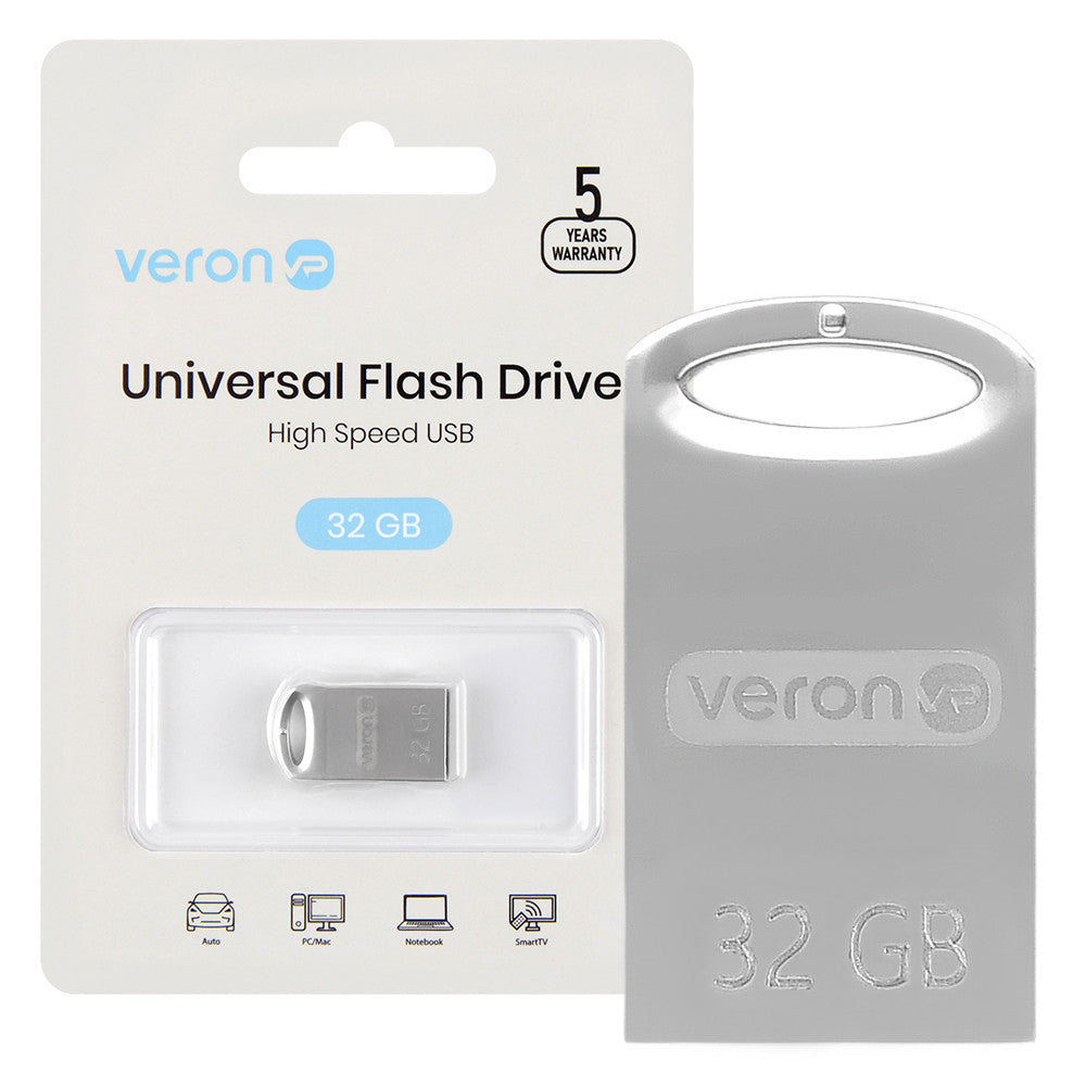 USB Flash Drive 32GB Veron USB Metal series 105
