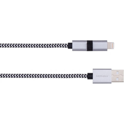 Кабель 2 in 1 ( L , M ) 2.4A (1m) Momax DL4 — Orange