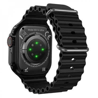 Smart Sports Watch (Call Version) Borofone BD14 — Black