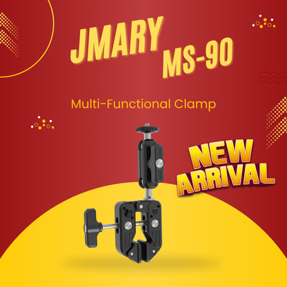 Креплене краб для LED лампы,камеры,фотоаппарата,GoPro Jmary MS-90