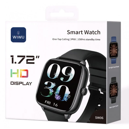 Wiwu SW06 Smart watch  — Silver