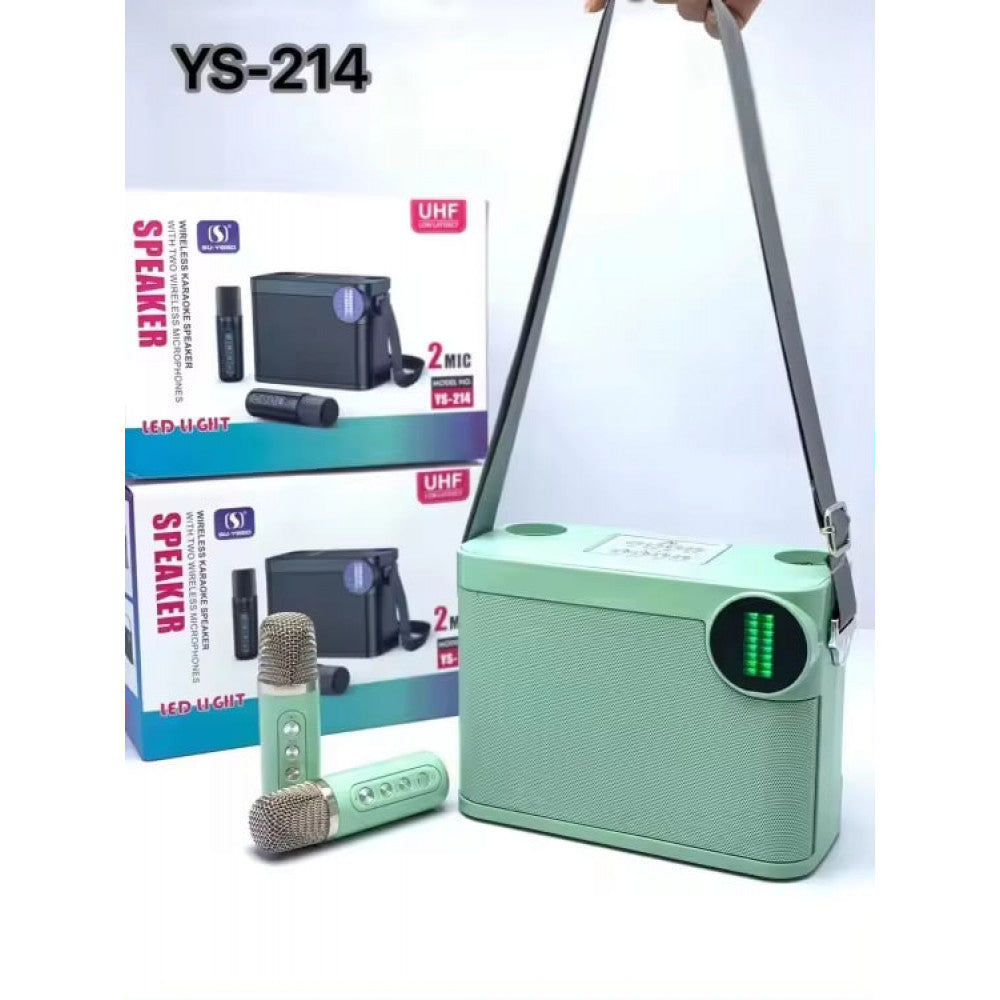 Bluetooth Speaker &amp; 2 Microphones – YS-214