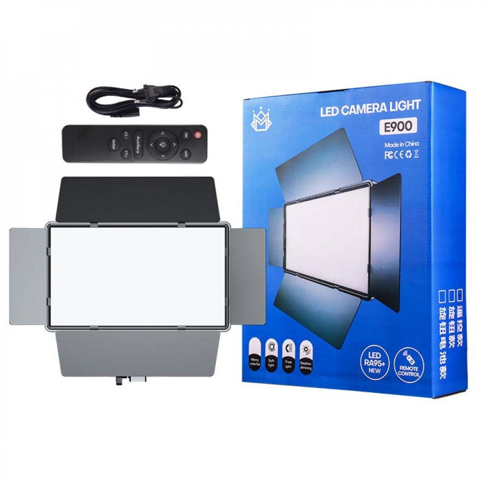 Video light lamp LED E900 30x17 cm 768 Lights 3000K-6500K Remote