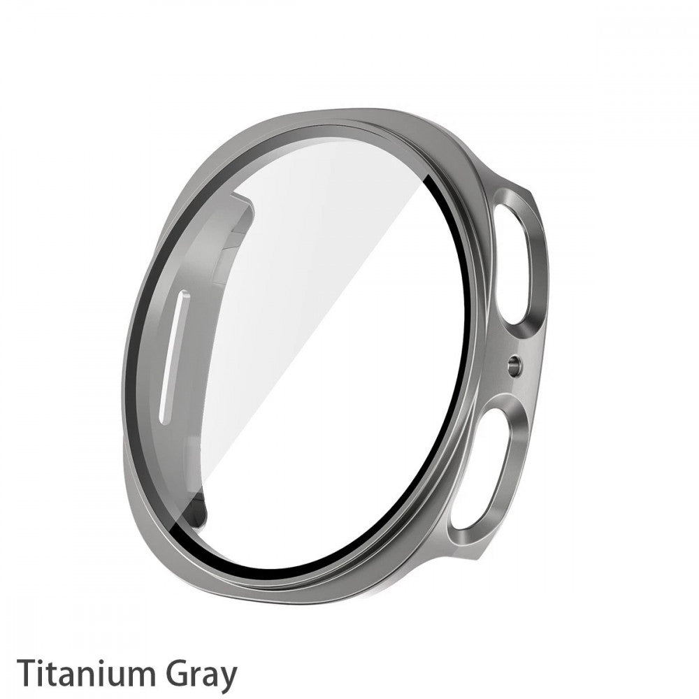 Чехол с защитным стеклом PC Glass Watch 8 40 mm — Grey