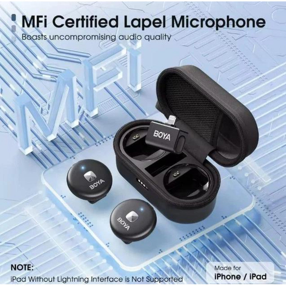 Беспроводной микрофон для телефона BOYA OMIC-D