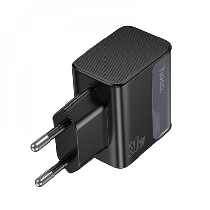 Home Charger | 20W | PD | QC3.0 — Hoco CS71A — Black