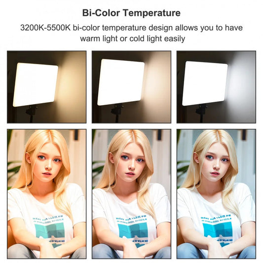 Video light lamp LED JM666 36x25 cm 416 Lights 3200K-5500K