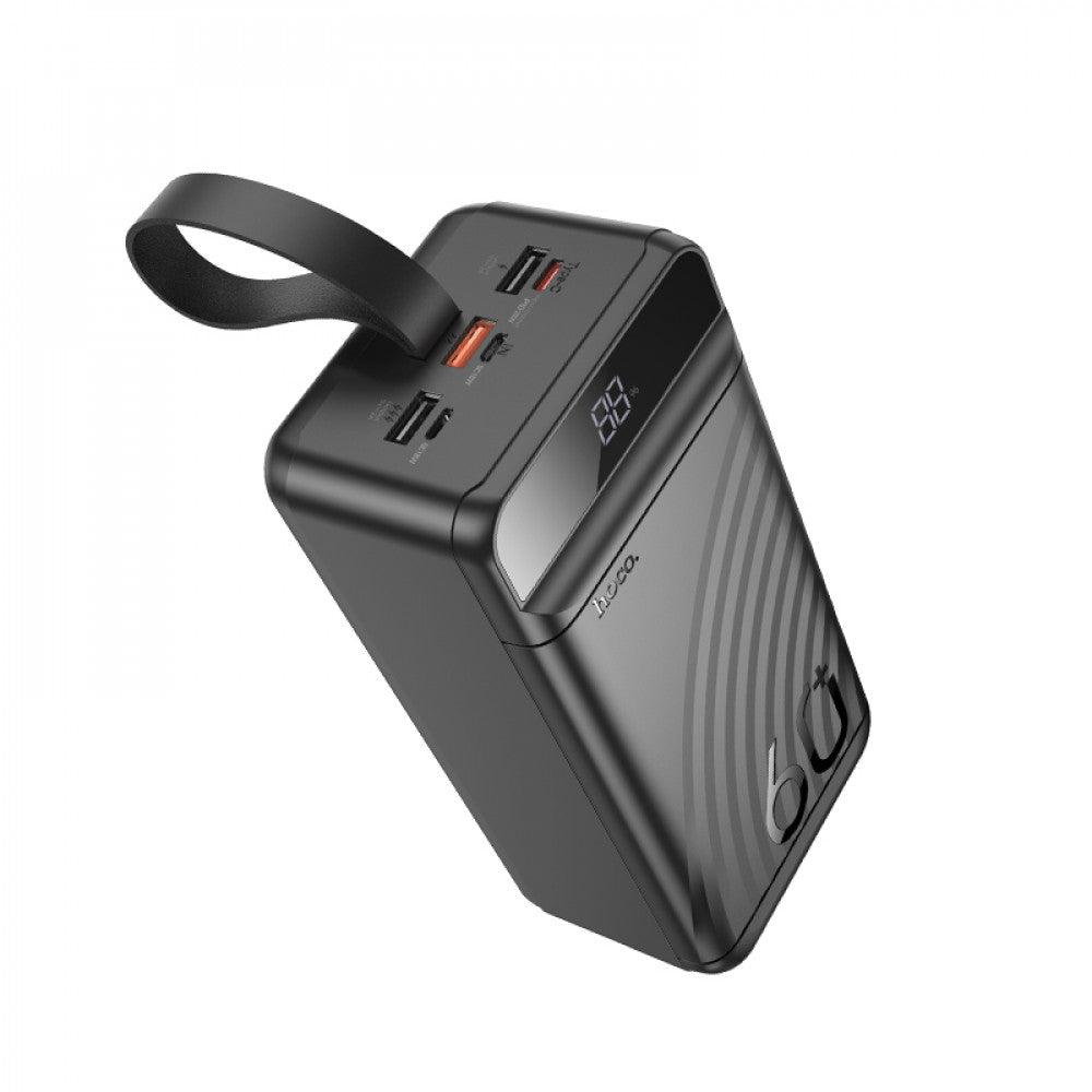 Power Bank 60000 mAh | 22.5W+PD20W — Hoco J123C — Black