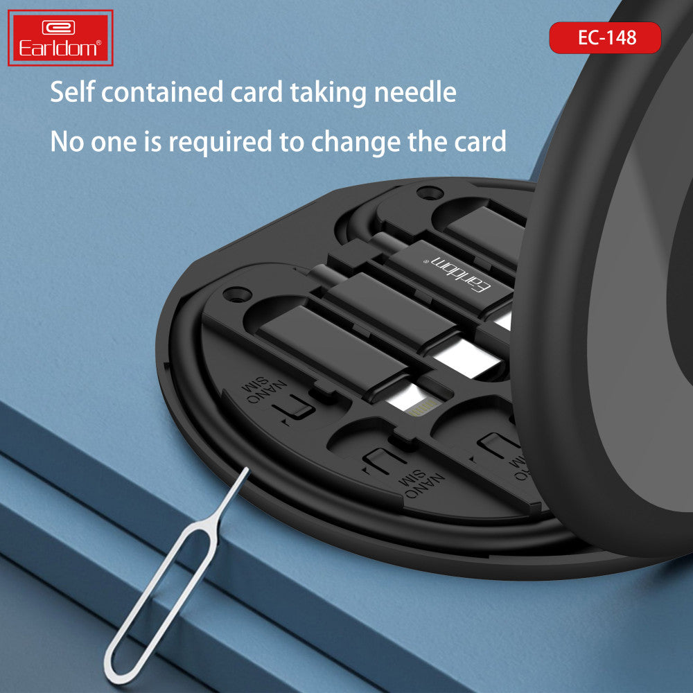 Кабель 3 in 1 ( L , M , С ) 2A (1m) — Earldom EC-148