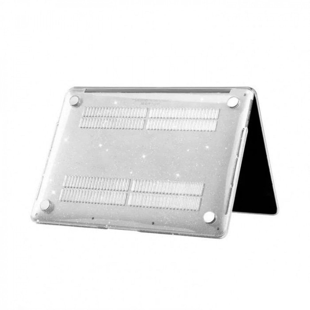 Glitter Protective Case MacBook Air 13.3" A1932 ; A2179 ; A2337 — Clear