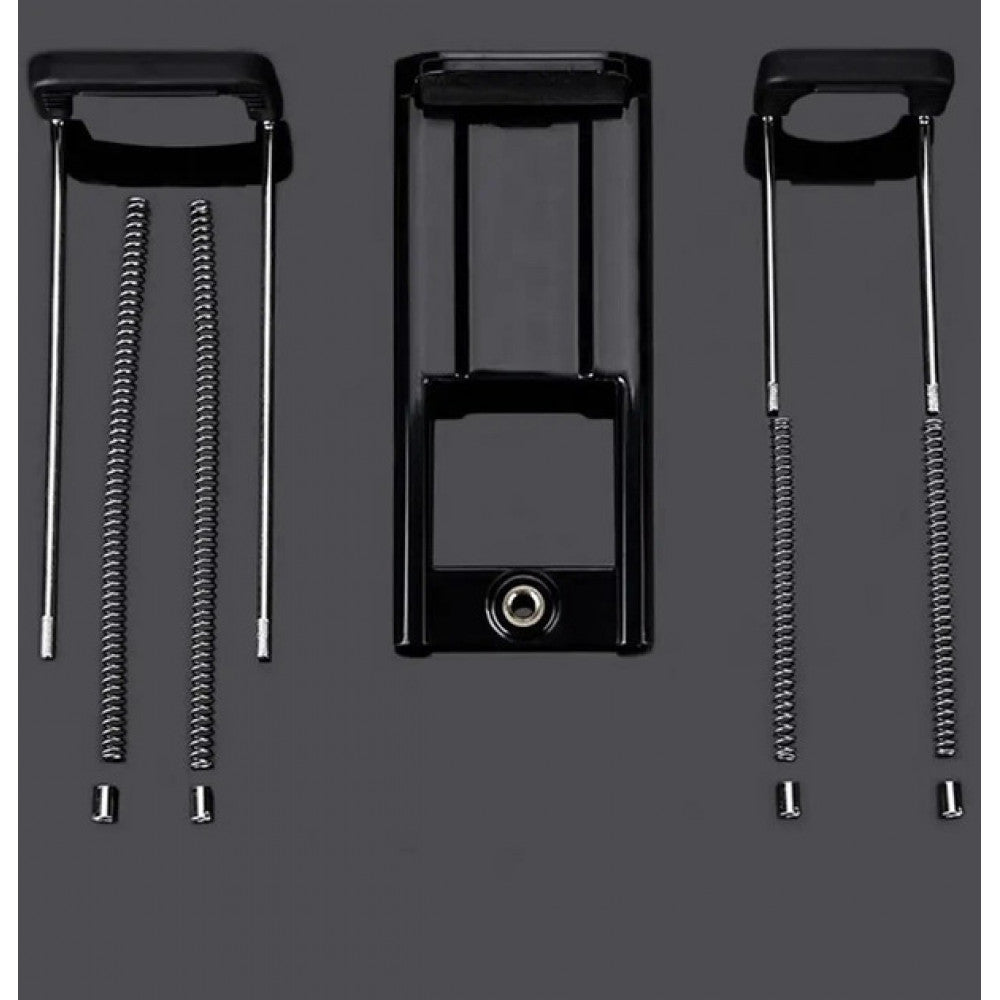 Universal holder-clamp for phone and tablet on tripod and monopod tablet clamp