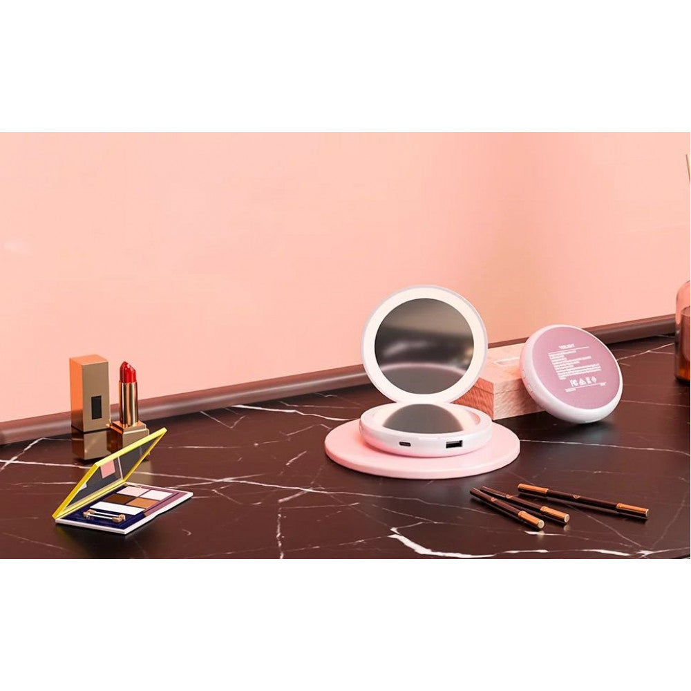 Mirror with LED backlight Power Bank 2400 mAh and heating MD-RY-613