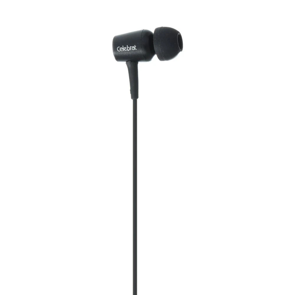 Headphones with microphone 3.5mm Celebrat G1 – Black