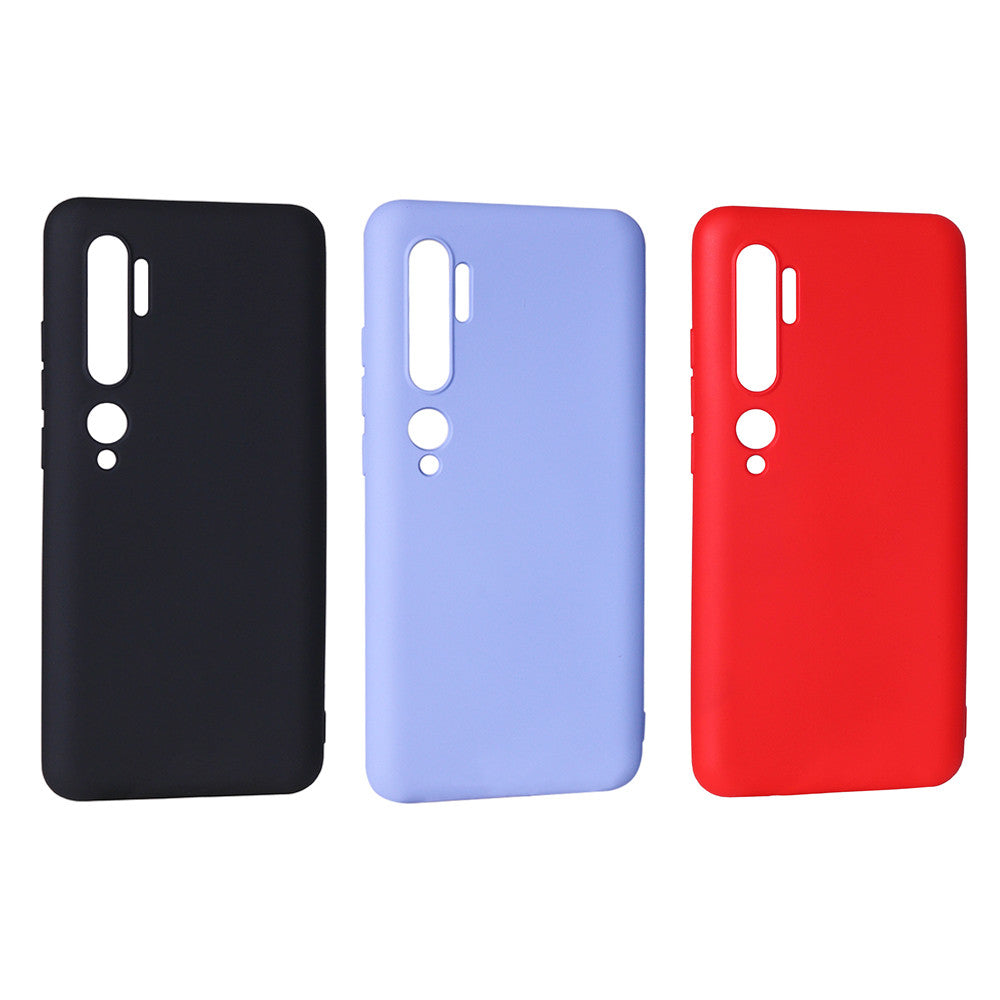 Soft Touch TPU Case Xiaomi Mi Note 10 - Black