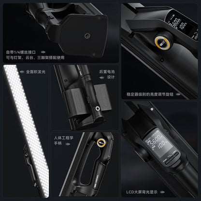 Video light lamp YN660S 60W color 3200-5600K