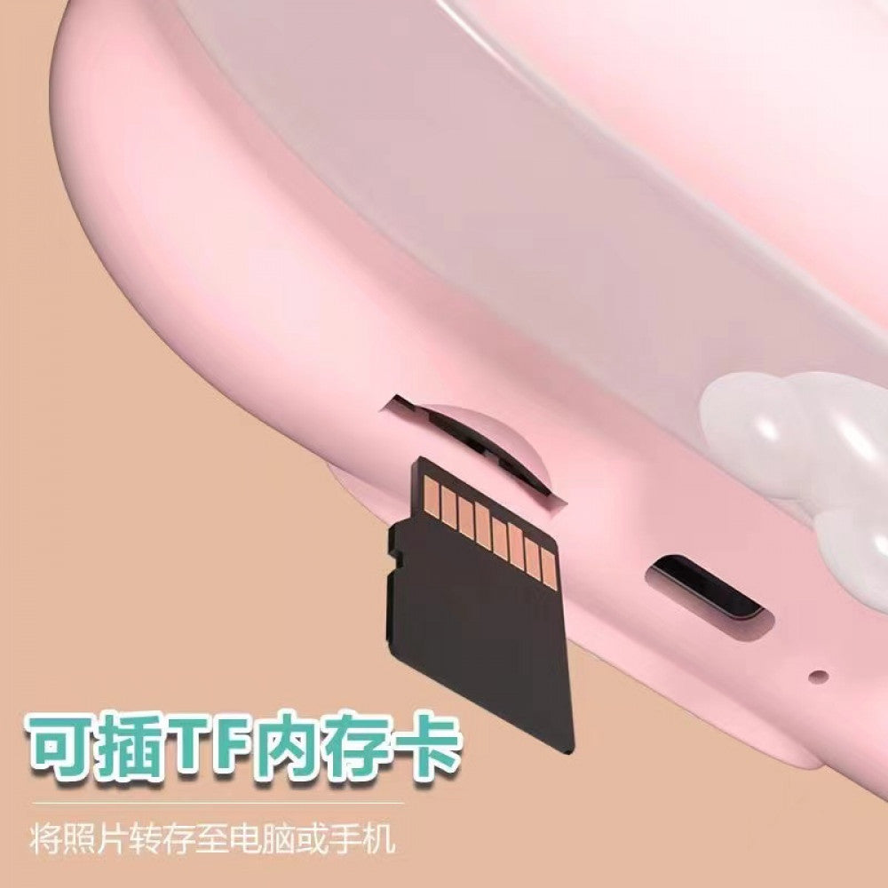 Q5 Children`s Digital Print Camera - Pink