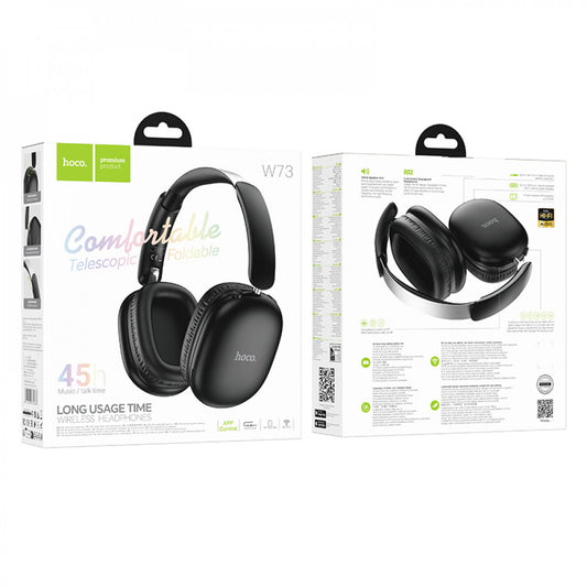 Навушники Bluetooth Hoco W73 Graceful  — Black