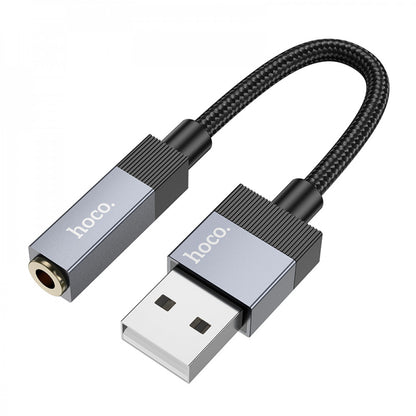 Adapter USB A To 3.5 Hoco UPA32D — Black