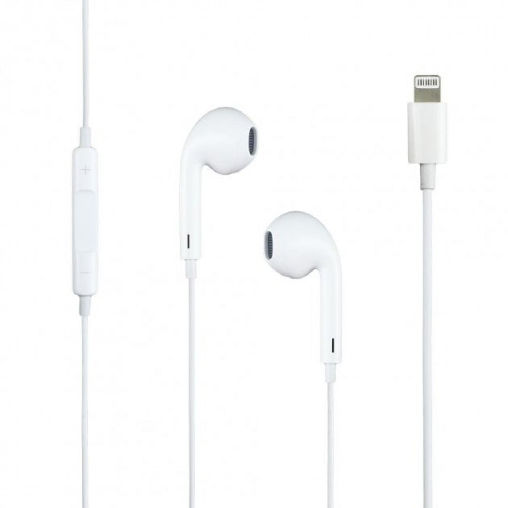 Lightning headphones with microphone Celebrat G17 – White