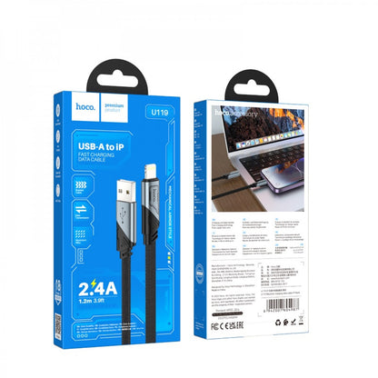 Cable Lightning 2.4A (1.2m) — Hoco U119