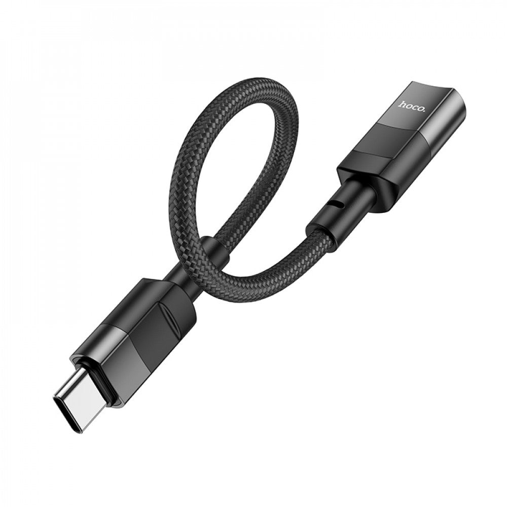 Adapter USB C To Lightning Hoco U107 – Black