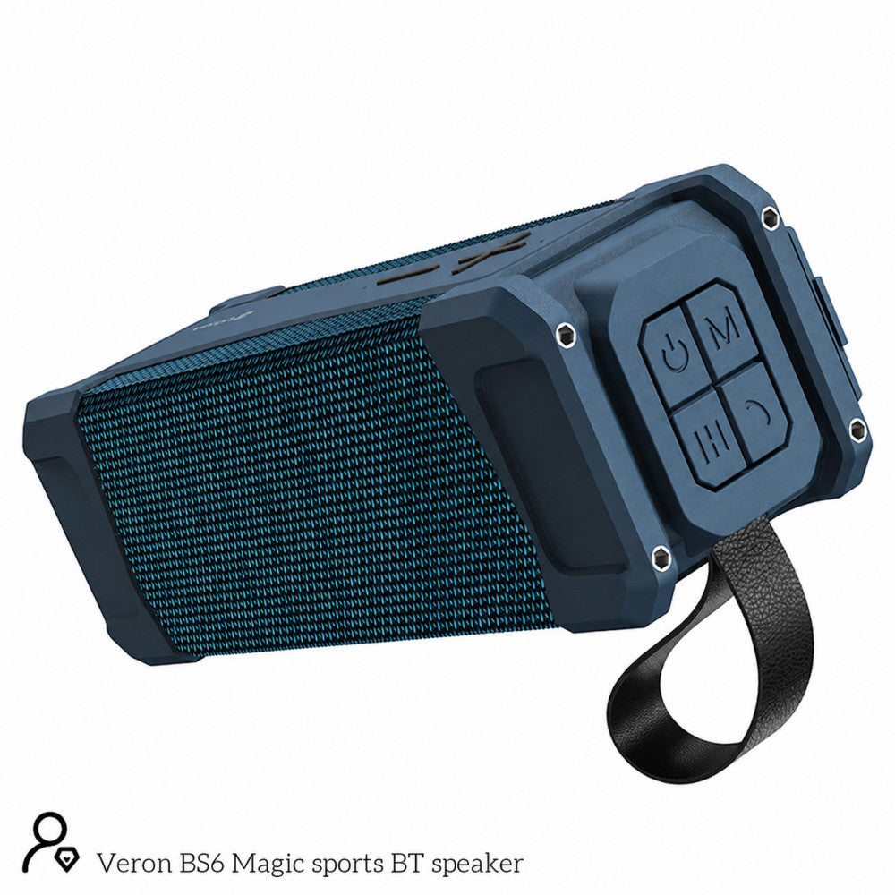Портативна Bluetooth-колонка Veron BS6 — Navy Blue