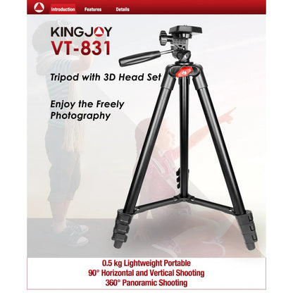 Tripod Stand 1.35m | | TAOTRONICS VT-831 | Multifunctional |