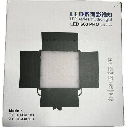 LED video light lamp LED-660 PRO