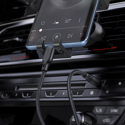 Aux to USB C cable (1m) – Borofone BL18 – Black