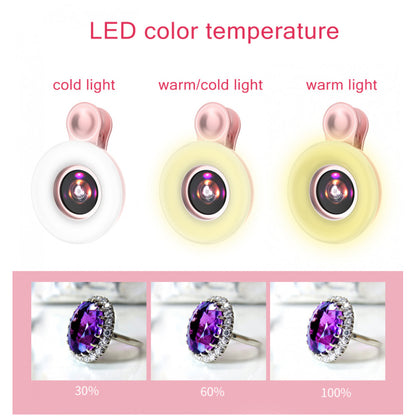 Selfie Flash LQ-190 (d 65mm) — Black