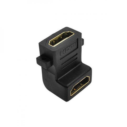 Переходник 90°HDMI F-F Adapter with ears