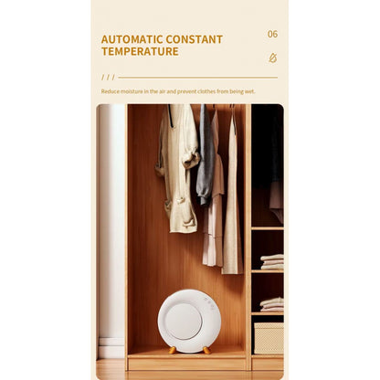 Портативный мини вентилятор WT-D8  — White