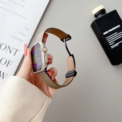 Reminets Leather Magic Apple Watch 38 mm 40 mm 41 mm – Black