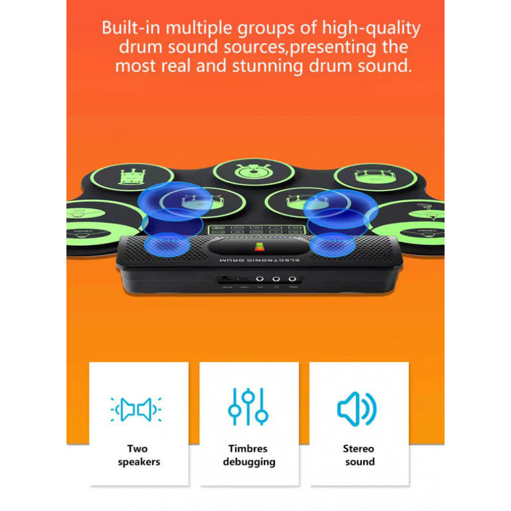 Electronic Drum Toy RD90-C